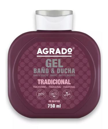 Agrado Shower gel perfumed set of 1500ml (2pcs of 750ml) - Buy Online on GoSupps.com