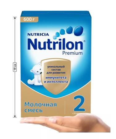Nutricia Nutrilon Premium 2 Milk mixture for immunity 600 g - Buy Online on GoSupps.com