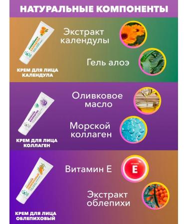 Nevskaya Cosmetics A set of face creams Gift 6 pcs - Buy Online on GoSupps.com