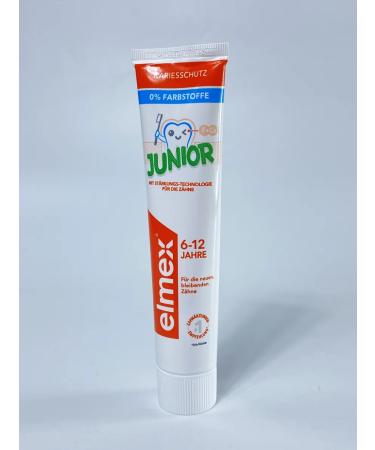 Elmex Toothpaste from caries. Strengthening 6+ 2 pcs - Buy Online on GoSupps.com
