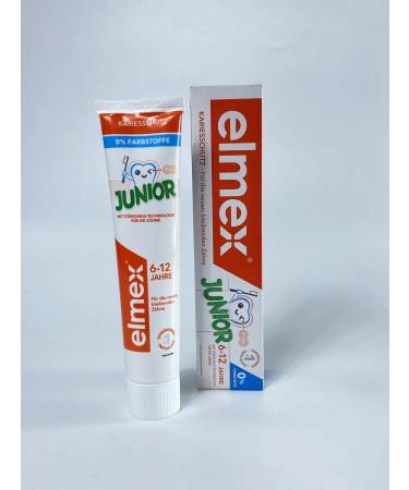 Elmex Toothpaste from caries. Strengthening 6+ 2 pcs - Buy Online on GoSupps.com