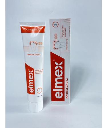 Elmex toothpaste from caries 2 pcs - Buy Online on GoSupps.com