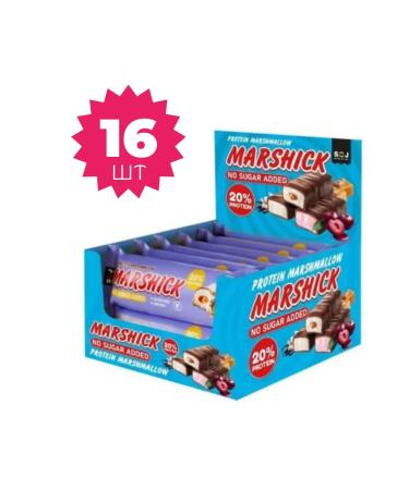 SOJ Protein Batonchiki Marshick Salt Caramel 30 grams 16 pcs - Buy Online on GoSupps.com