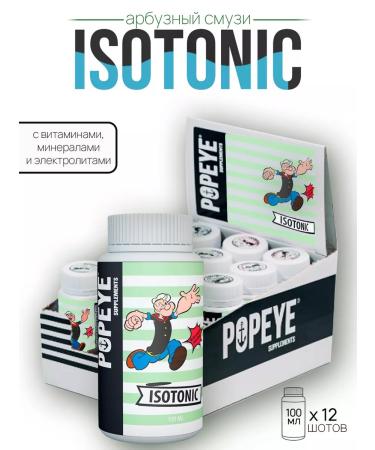 Popeye Supplements Isotonic Shota 12 pcs 100 ml watermelon smoothie
