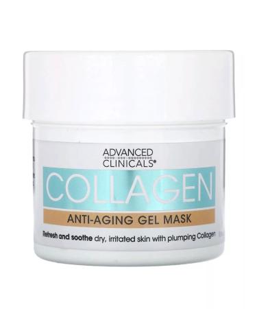 Advanced Clinicals Anti -aging gel mask 148 ml