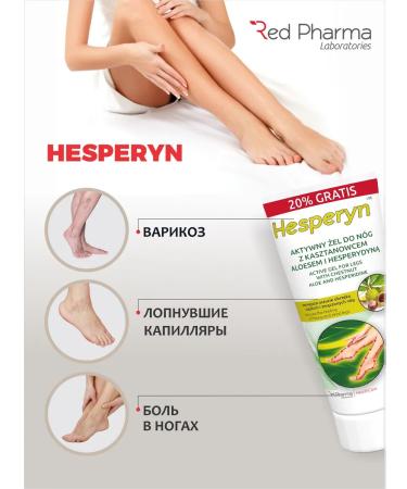 Red Pharma Gel from varicose veins and capillaries 240ml - Buy Online on GoSupps.com