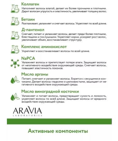 ARAVIA Laboratories Bio -laminating mask with collagen and amino acid complex - Buy Online on GoSupps.com