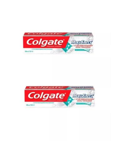 COLGATE Toothpaste max shine bleaching 100 ml 2 pcs