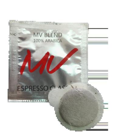MVespresso Coffee in Chalda standard E.S.E. Arabica 100% 120pcs