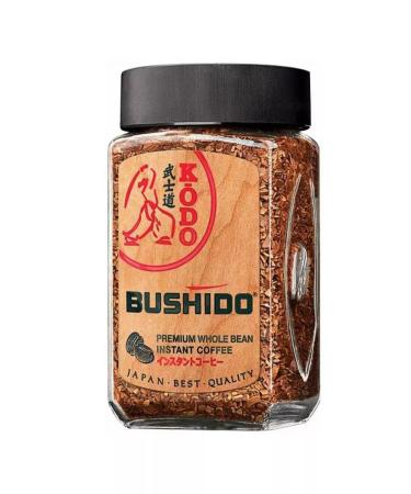 Bushido Kodo 95 gr. Soluble coffee with ground - Buy Online on GoSupps.com