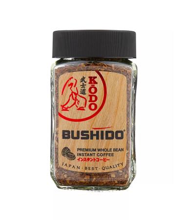 Bushido Kodo 95 gr. Soluble coffee with ground - Buy Online on GoSupps.com