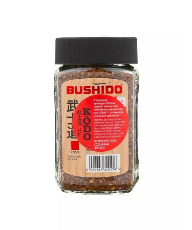 Bushido Kodo 95 gr. Soluble coffee with ground - Buy Online on GoSupps.com