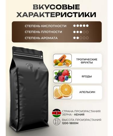 Just good coffee Coffee in Kenya AA 1 kg - Buy Online on GoSupps.com