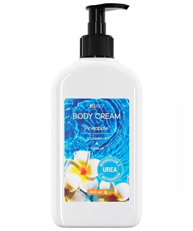 MILV Body cream with urea "pineapple". 340 ml