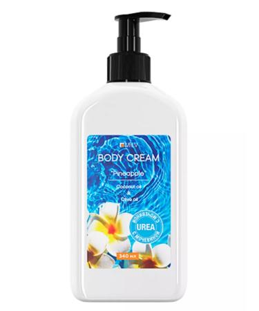 MILV Body cream with urea "pineapp" 340 ml