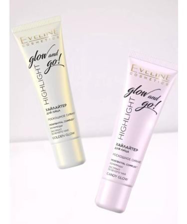 EVELINE Highlighter for the face - Golden Glow and Go - Buy Online on GoSupps.com
