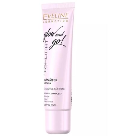 EVELINE Highlighter for the face - Candy Glow and Go 20ml - Buy Online on GoSupps.com