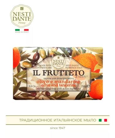 Nesti Dante Soap olive oil and tangerine 250 g