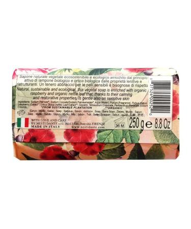 Nesti Dante Soap raspberries and nettles 250g - Buy Online on GoSupps.com