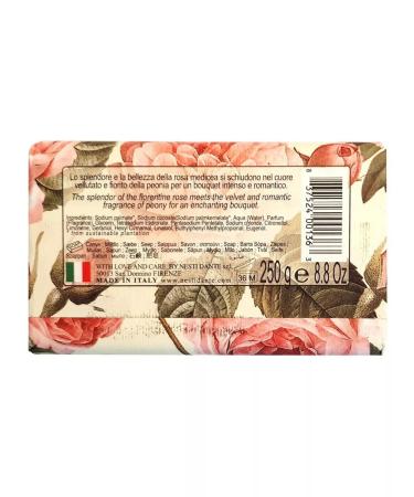 Nesti Dante Soap of the Florentine rose and peony 250g - Buy Online on GoSupps.com