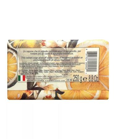 Nesti Dante Soap lemon and bergamot 250 g - Buy Online on GoSupps.com