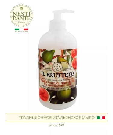Nesti Dante Figure soap and almond milk 500 ml