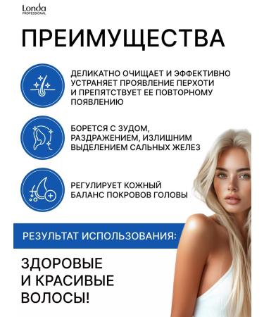 Londa Professional Scalp Dandruuff Control shampoo from dandruff 250 ml - Buy Online on GoSupps.com