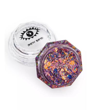 SHINY BAND Facial sparkles purple-golden - Buy Online on GoSupps.com