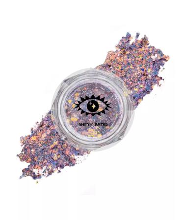 SHINY BAND Facial sparkles purple-golden - Buy Online on GoSupps.com