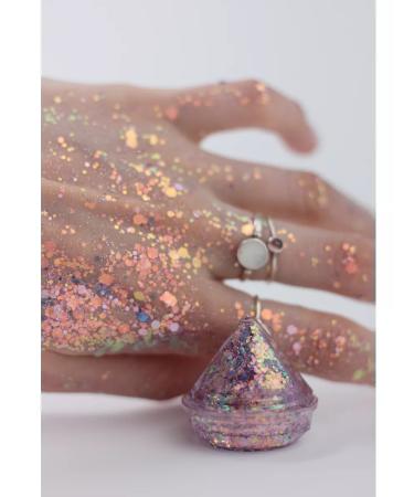 SHINY BAND Facial sparkles purple-golden - Buy Online on GoSupps.com