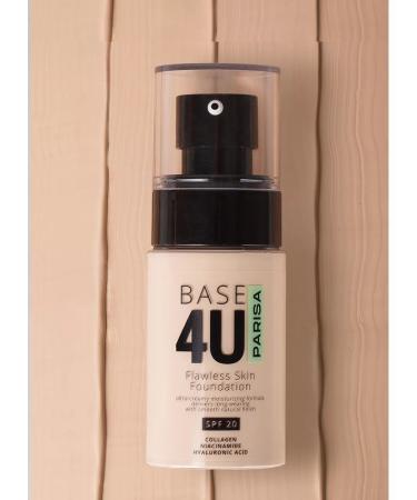 PARISA COSMETICS Tonal cream BASE 4U 60 ml 13 Natural - Buy Online on GoSupps.com