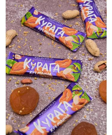 Kremlin A set of bars of kuraga with peanuts 30 pcs - Buy Online on GoSupps.com