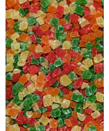 Orekhgold Zuccati pineapple dried cubes color 500g - Buy Online on GoSupps.com