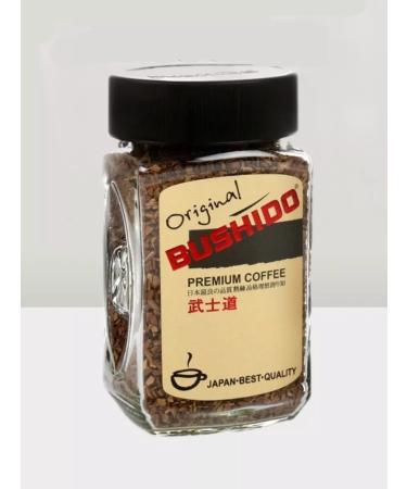 Coffee soluble Bushido Original 100g 5 cm - Buy Online on GoSupps.com