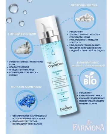 Farmona Facial Washing gel cleansing 2 pcs 200 ml - Buy Online on GoSupps.com