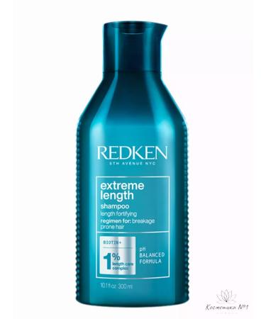 REDKEN Extreme Length shampoo strengthening 300 ml - Buy Online on GoSupps.com