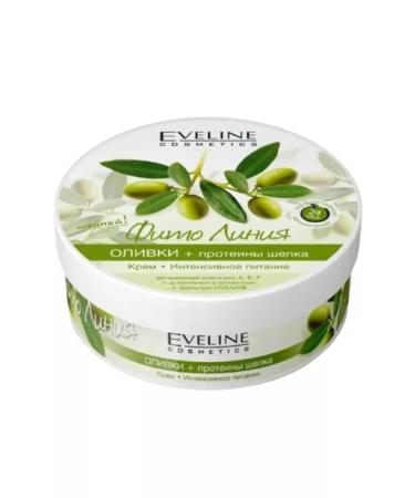 EVELINE Olive cream+silk proteins 210ml