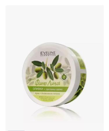 EVELINE Olive cream+silk proteins 210ml - Buy Online on GoSupps.com