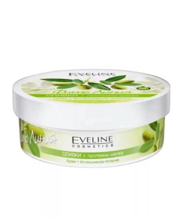 EVELINE Olive cream+silk proteins 210ml - Buy Online on GoSupps.com