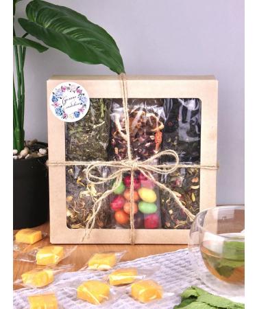 Beige Elk Gift set of tea - Buy Online on GoSupps.com