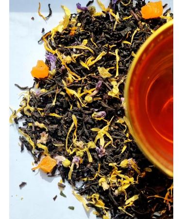 Vintage loose leaf tea Black large -leaf tea Tsarist choice 50 gr. - Buy Online on GoSupps.com