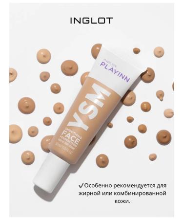 INGLOT Tonal base matting ysm 44 - Buy Online on GoSupps.com