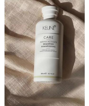 KEUNE Derma Activate hair shampoo against hair loss 300 ml - Buy Online on GoSupps.com