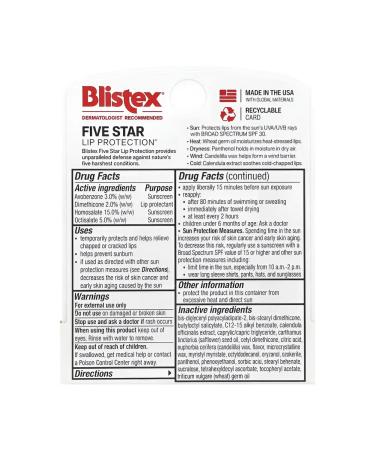 Blistex Protective lip balm SPF 30 4.25 g - Buy Online on GoSupps.com