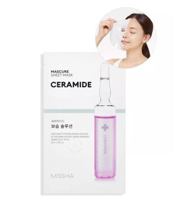 MISSHA Moisturizing mask for sensitive skin Ceramide - Buy Online on GoSupps.com