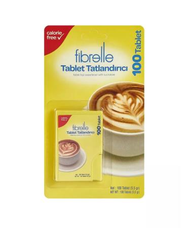 Fibrelle Sucrotor of sucolosis in tablets 100 pcs - Buy Online on GoSupps.com