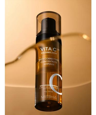 MISSHA Serum for nutrition of face skin with vitamin C vita c plus - Buy Online on GoSupps.com