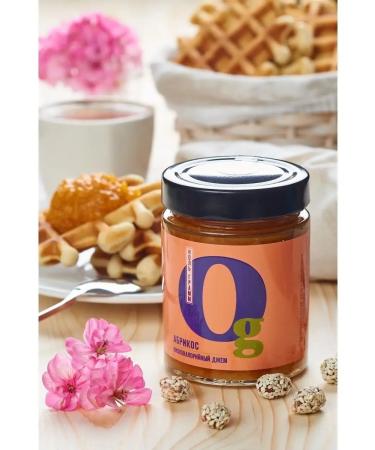 Zero grams Low -calorie sugar jam jam zero apricot 260g - Buy Online on GoSupps.com