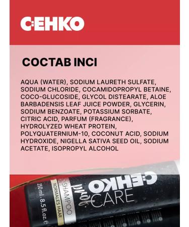 CEHKO Care Prof. Shampoo for normal hair 1000 ml - Buy Online on GoSupps.com