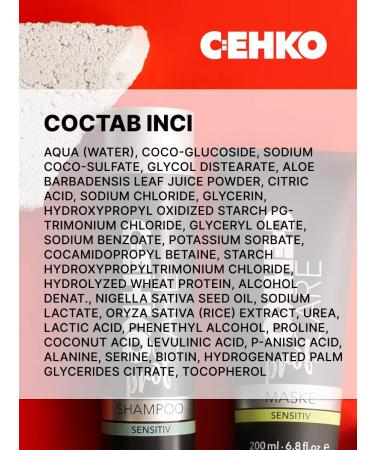 C:EHKO Care Prof. Shampoo for sensitive scalp 1000 ml - Buy Online on GoSupps.com